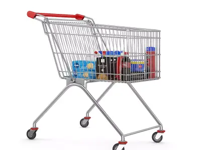 Shopping Cart 3D model