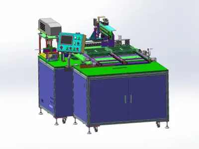 Laser wire stripper  3D model