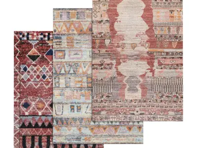 Rug Set 1392 3D model