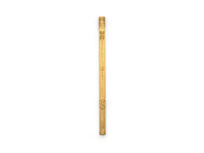 Classic decor ornament carved 03  3D model