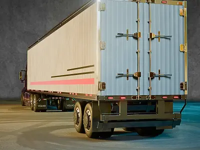 Volvo VNL Rigged 3D model