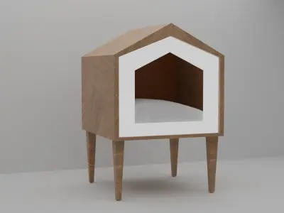 Cat house  3D model