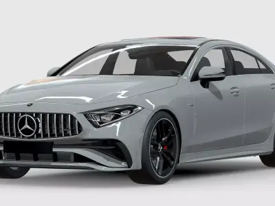 Mercedes CLS AMG Facelift 3D model