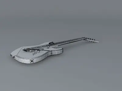 Kramer Striker 600st guitar Free 3D model