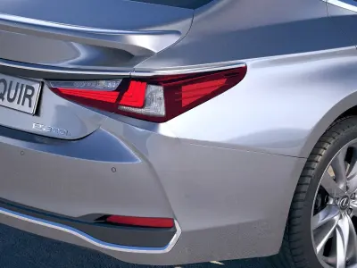 Lexus ES 2019 3D model