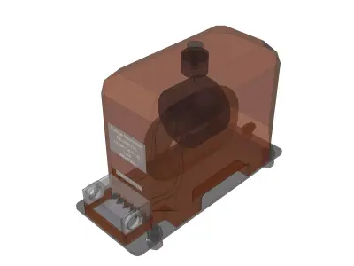 Medium voltage instrument transformer GSES-12D Free 3D model