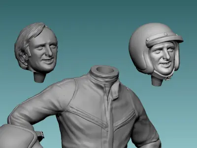 CHRIS AMON  FIGURE 3D print model