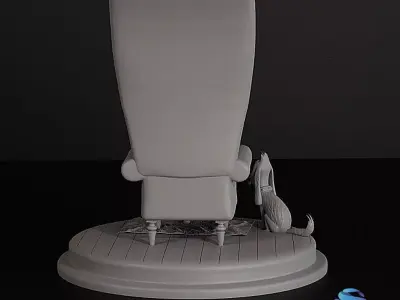 The Grinch 3D Diorama - Christmas Edition 3D print model