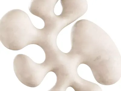 Abstract Art Stone Sculpture 3D model