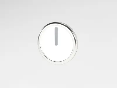 Twelve O Clock Low-poly 3D model