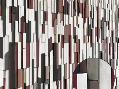 Finishing decorative stone n3 3D model