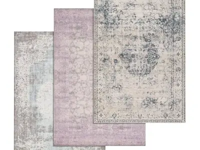 Rug Set 1851 3D model