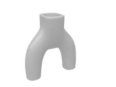 Concrete Vase  3D model