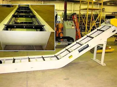 Industrial Drag Chain Conveyor  3D model