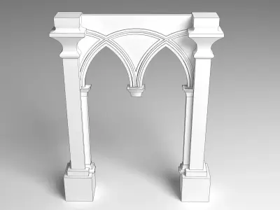 Modern Arch 3D model