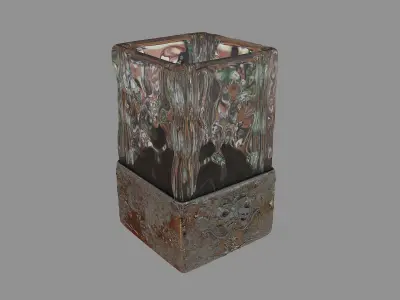 Shot Glass highpoly 3D model