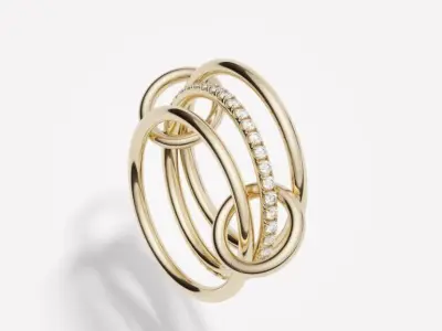 Multi Band Ring 3D print model purchase