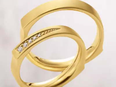 Wedding rings 102 3D print model