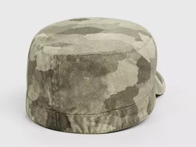 -Military Hat- 3D model