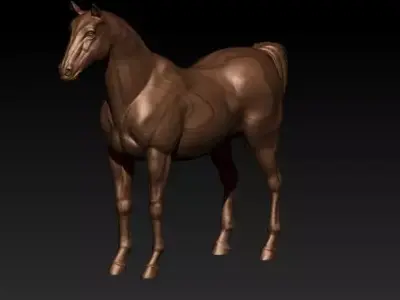 Horse 3D model