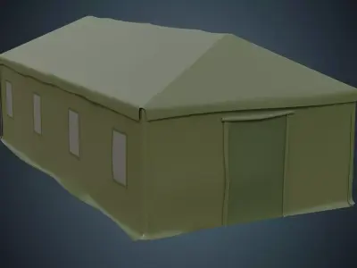 Tent 2 Basic 3D model