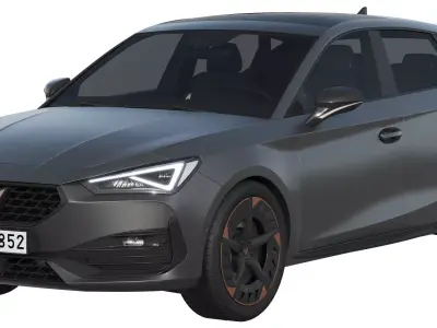 CUPRA Leon 5 door 2021 3D model