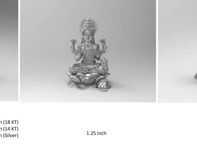 laxmi ji Murti  3D print model