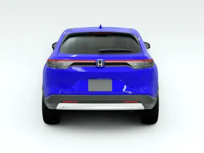 Honda HR-V 2021 Low-poly 3D model