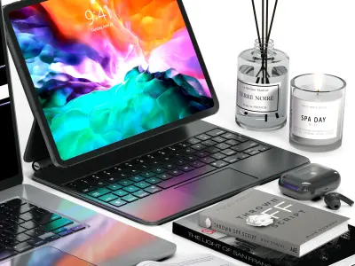  Decorative Set 3D model