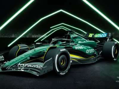 F1 Aston Martin AMR 24 3D model