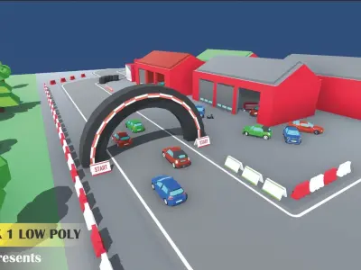 Race Pack 1 3D model