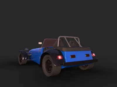 Lotus Seven 3D model