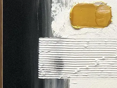 Plaster Two Photo Frame 507 Low-poly 3D model