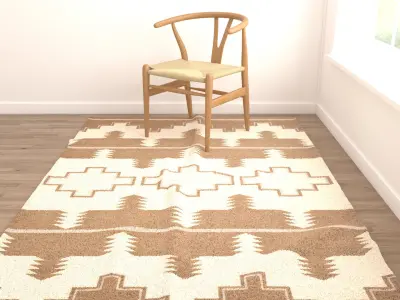 Rugs No 311 Low-poly 3D model
