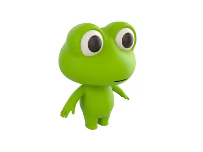 Character156 Frog 3D model