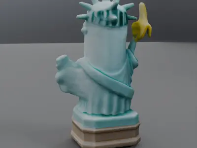 minion of freedom 3D model