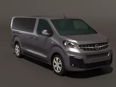 Opel Zafira-e 2021 L3 3D model