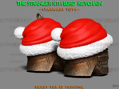 The Stranger Sith Lord keychain - Starwars Decoration 3D print model