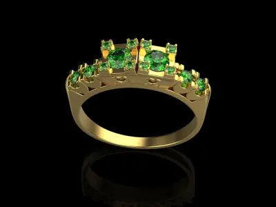 jewelry rings 71 3D print model