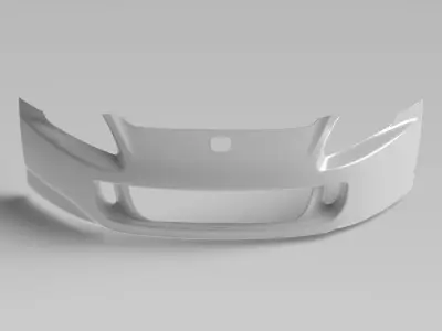 S2000 AP2 Front Bumper Exterior Surface Model - 3D Laser-Scanned 3D model
