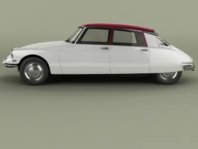 Citroen DS 19 3D model