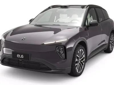 2024 NIO EL6 ES6 With Interior 3D model
