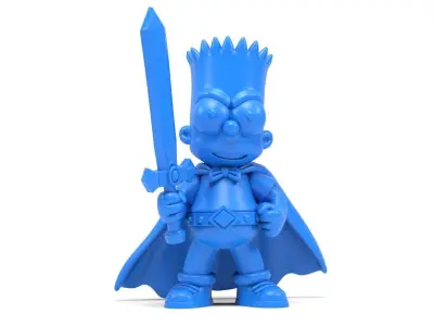 Bart Simpson 3D print model