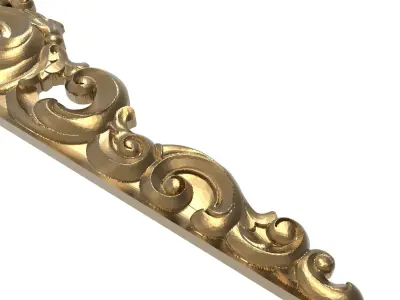 decorative pattern ready for 3D printing 3D model