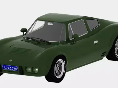 Bianco S 1978 - Brazilian Sport Car 3D print model