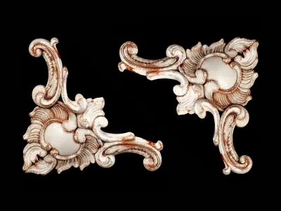 Classic carved 011 3D model