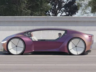 Self-driving car  bundle 3D Model Pack