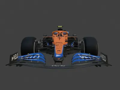 McLaren F1 2021 3D model