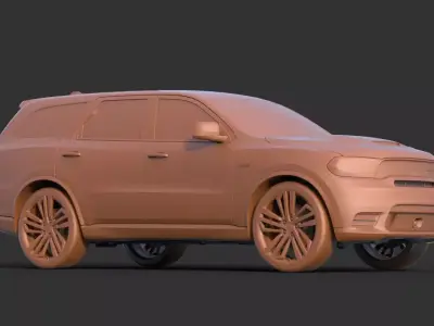 Dodge Durango SRT8 3D print model