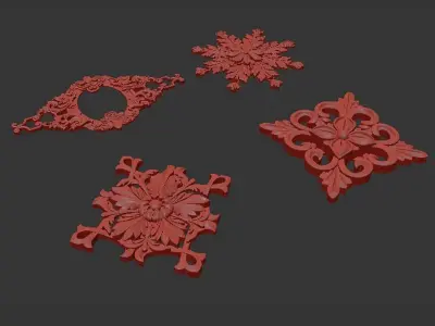 Trim Ornament 39 3D model
